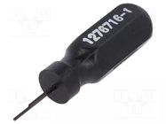 Tool: for removal; D-2; terminals TE Connectivity