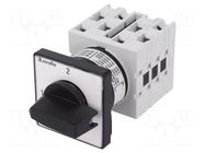 Switch: cam switch; Stabl.pos: 2; 16A; 1-2; panel; Poles: 3; Pos: 2 LOVATO ELECTRIC