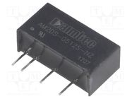 Converter: DC/DC; 2W; Uin: 4.5÷5.5V; Uout: 12VDC; Iout: 167mA; SIP7 AIMTEC