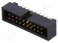 Connector: pin strips; socket; male; 2.54mm; PIN: 20; THT; straight MOLEX