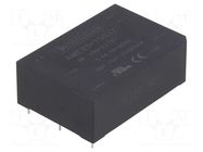 Converter: AC/DC; 25W; Uin: 85÷305VAC,100÷430VDC; Uout: 15VDC; 84% AIMTEC