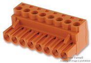 TERMINAL BLOCK PLUGGABLE, 8 POSITION, 26-12AWG