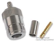 RF/COAXIAL, N JACK, STRAIGHT, 50 OHM, CRIMP