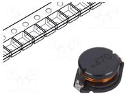 Inductor: wire; SMD; 47uH; 2.5A; ±20%; Ø: 18mm; 95mΩ; H: 6mm BOURNS