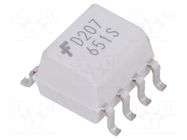 Optocoupler; SMD; Ch: 2; OUT: transistor; 5.3kV; SO8 ONSEMI