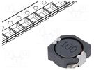 Inductor: wire; SMD; 10uH; 4.4A; 35mΩ; ±20%; 10.3x10.4x4mm Viking