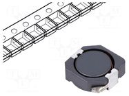 Inductor: wire; SMD; 1mH; 320mA; 3.25Ω; ±20%; 10.3x10.4x4mm Viking
