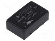 Converter: DC/DC; 6W; Uin: 9÷36VDC; Uout: 24VDC; Iout: 250mA; DIP24 AIMTEC