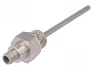 Sensor: temperature; Pt1000; cl.A; Ø6x100mm; G1/2 A; -20÷180°C GUENTHER