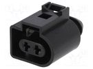 Connector: automotive; MCP 2.8; female; plug; for cable; PIN: 2 TE Connectivity