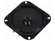 Loudspeaker; 20W; 4Ω; Ø100x36mm; 100÷13000Hz; Ø: 100mm 