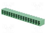 Pluggable terminal block; 3.81mm; ways: 16; straight; socket; male DEGSON ELECTRONICS