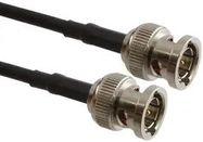 RF CABLE ASSEMBLY, BNC STRAIGHT PLUG, 12", RG174