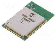 Module: WiFi; 10dBm; IEEE 802.11b/g/n; UART; SMD; 27x18mm; 54Mbps MICROCHIP TECHNOLOGY