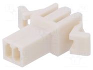 Connector: wire-wire; plug; male; PIN: 2; Mini-Latch; straight MOLEX