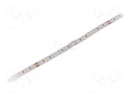 LED tape; white neutral; 5630; LED/m: 60; 12mm; white PCB; IP20 WISVA OPTOELECTRONICS