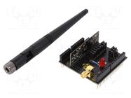 Expansion board; BRAVO; 13dBm; FM transceiver; 868MHz; 1.8÷3.6VDC RF SOLUTIONS