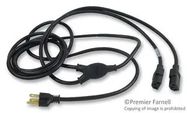POWER CORD, NEMA5-15P/IEC, 10FT, BLACK
