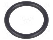 O-ring gasket; NBR caoutchouc; Thk: 1.5mm; Øint: 10mm; M12; black 