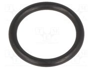 O-ring gasket; NBR rubber; Thk: 2mm; Øint: 50mm; PG42; black HUMMEL