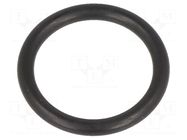 O-ring gasket; NBR caoutchouc; Thk: 1.5mm; Øint: 10mm; PG7; black HUMMEL