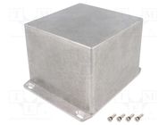 Enclosure: multipurpose; X: 120mm; Y: 120mm; Z: 93mm; 1590W; natural HAMMOND