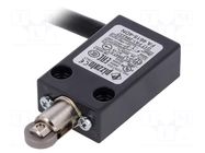 Limit switch; NO + NC; cables; 4m; No.of mount.holes: 2 PIZZATO ELETTRICA