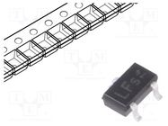 Transistor: N-MOSFET; unipolar; 20V; 3.7A; 0.5W; SC59 INFINEON TECHNOLOGIES