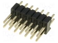 Connector: pin strips; pin header; male; PIN: 14; THT; straight CONNFLY