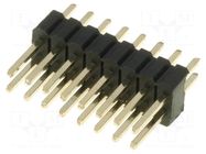 Connector: pin strips; pin header; male; PIN: 16; straight; 1.27mm CONNFLY