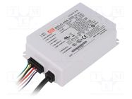 Power supply: switched-mode; LED; 45W; 54÷90VDC; 500mA; 90÷295VAC MEAN WELL