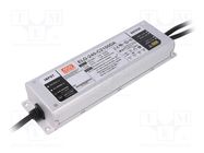 Power supply: switching; Communication: DALI; LED; 240W; 57÷115VDC MEAN WELL