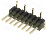Connector: pin strips; pin header; male; PIN: 8; vertical; SMT; 1x8 CONNFLY