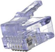 CONNECTOR, RJ12, PLUG, 1PORT, 6P6C