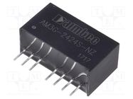 Converter: DC/DC; 3W; Uin: 18÷36V; Uout: 24VDC; Iout: 125mA; SIP8 AIMTEC