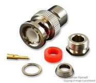 RF/COAXIAL, BNC PLUG, STRAIGHT, 50 OHM, CLAMP