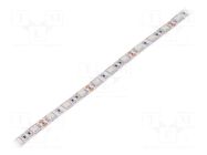 LED tape; green; 5050; LED/m: 60; 10mm; white PCB; IP20; 14.4W/m WISVA OPTOELECTRONICS