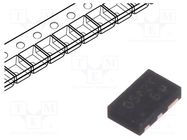 Diode: TVS array; 8V; 5A; 75W; unidirectional; SLP1610P4; Ch: 2 