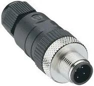 FIELD ATTACHABLE CONNECTOR, M12, FOR USE WITH SENSORS AND ACTUATORS, PRODUCT RANGE 05X9378