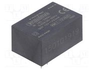 Converter: AC/DC; 1W; 165÷264VAC; Usup: 233÷370VDC; Uout: 12VDC AIMTEC