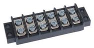 TERMINAL BLOCK, BARRIER, 6POS, 14AWG