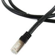 PATCH CORD, CAT 6A, 4M, BLACK