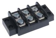 TERMINAL BLOCK, BARRIER, 3POS, 14AWG