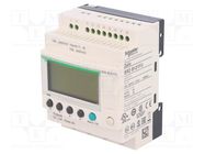 Programmable relay; IN: 8; Analog in: 0; OUT: 4; OUT 1: relay; IP20 SCHNEIDER ELECTRIC
