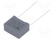 Capacitor: polypropylene; X2; R46 310V; 330nF; 18x8.5x14.5mm; THT KEMET