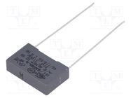 Capacitor: polypropylene; X2; R46 310V; 10nF; 18x5x11mm; THT; ±20% KEMET