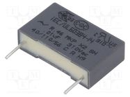 Capacitor: polypropylene; X2; R46 310V; 10nF; 18x5x11mm; THT; ±20% KEMET