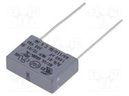 Capacitor: polypropylene; Y2; R41; 1nF; 13x4x9mm; THT; ±20%; 10mm KEMET