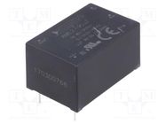 Converter: AC/DC; 2W; 85÷305VAC; Usup: 120÷430VDC; Uout: 9VDC; 72% AIMTEC