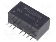 Converter: DC/DC; 3W; Uin: 18÷36V; Uout: 9VDC; Uout2: -9VDC; SIP8 AIMTEC